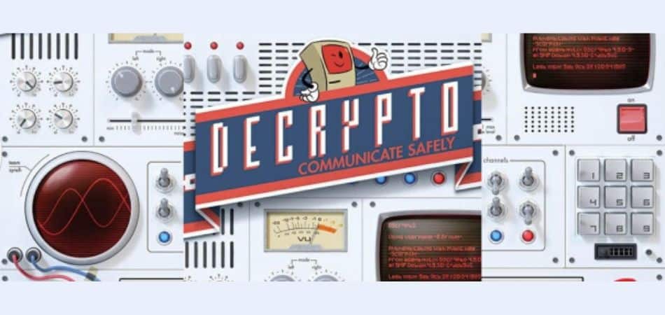 Логотип и арт настольной игры Decrypto