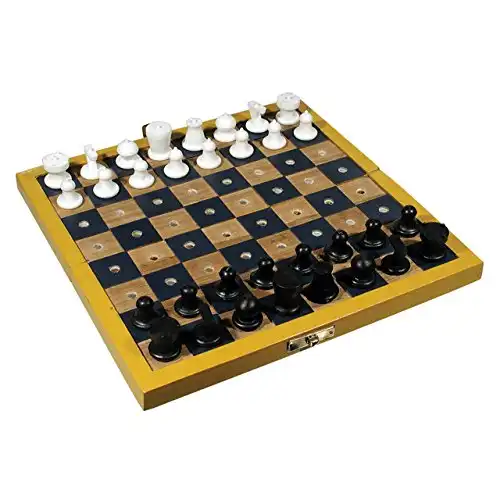 Дорожный шахматный набор для слепых/слабовидящих