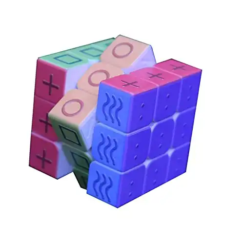 Тактильный кубик-головоломка