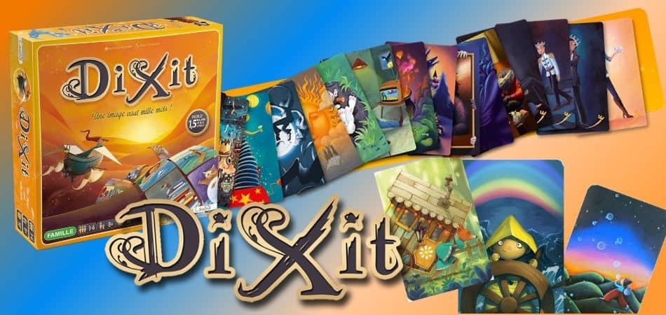Коробка и карты для настольных игр Dixit