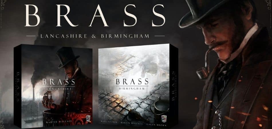 Коробки для настольных игр Brass Birmingham и Brass Lancashire