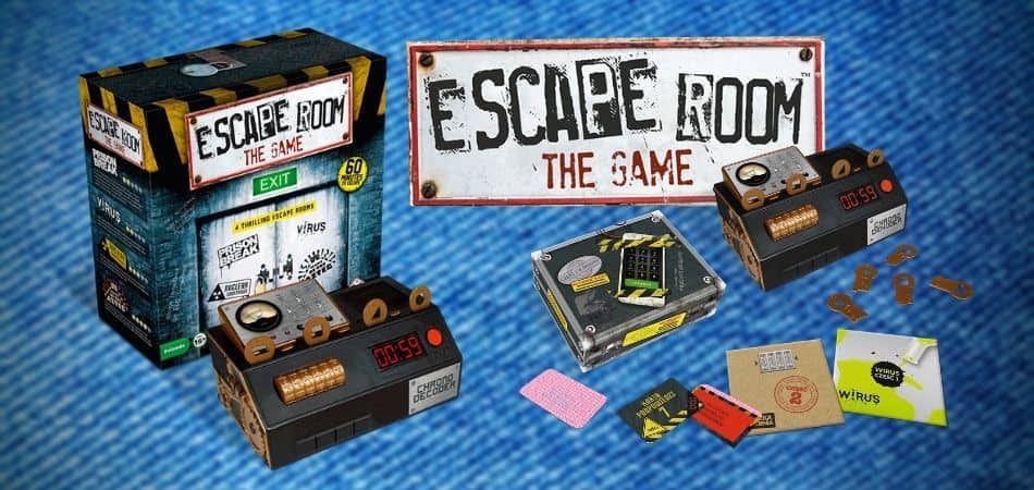 Escape Room: игровая коробка и компоненты